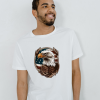 AMERICAN EAGLE DESIGN – Premium White Cotton T-Shirt
